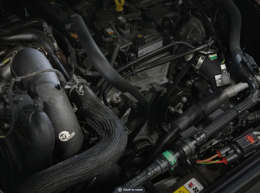 BladeRunner Aluminum Hot and Cold Charge Pipe Kit Black