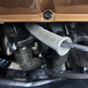 SPARK PLUG BOOT HEAT SHIELD - BLACK
