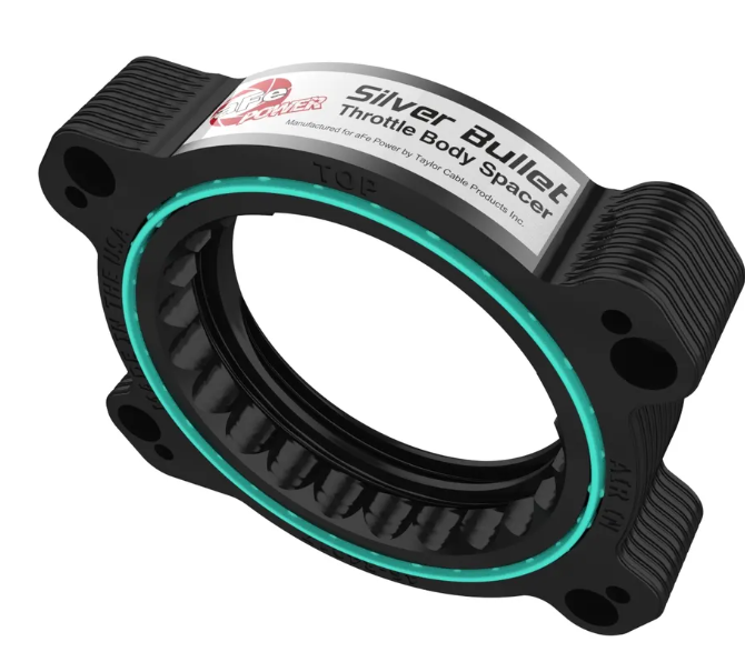 Silver Bullet Throttle Body Spacer Black