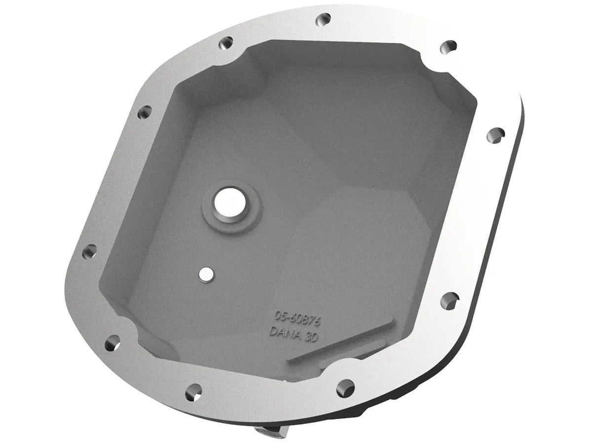 Street Series Front Differential Cover Black w/ Machined Fins