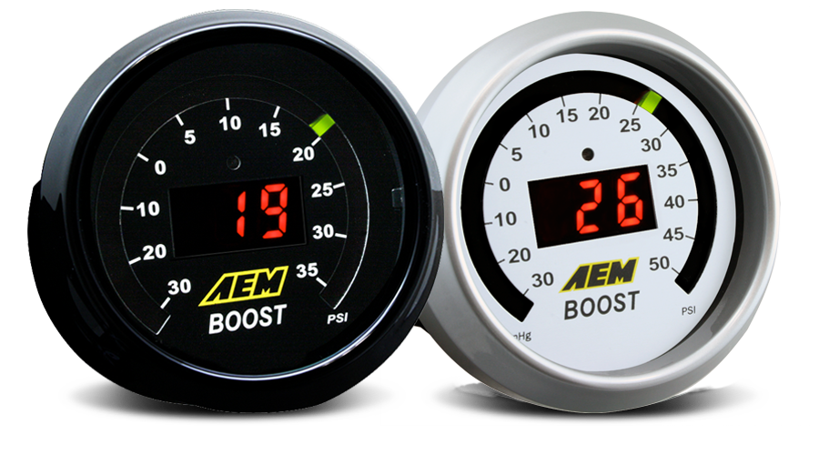 AEM Classic Boost Display Gauge Kit