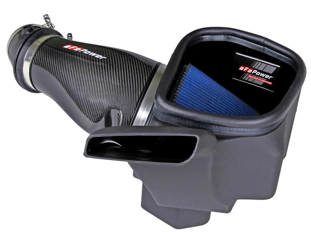 Track Series Carbon Fiber Cold Air Intake System w/Pro 5R Filter