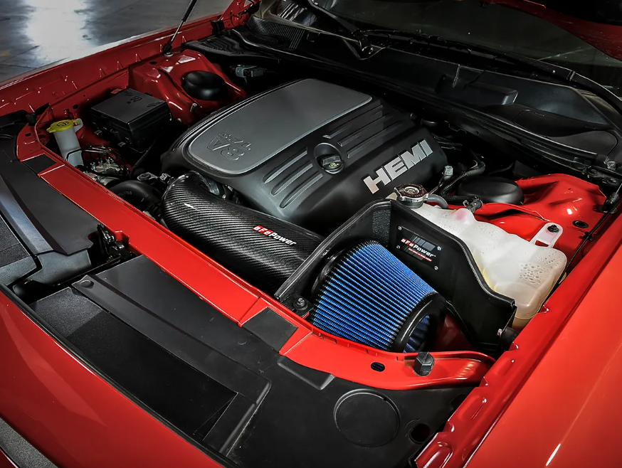 Track Series Carbon Fiber Cold Air Intake System w/Pro 5R Filter Media
