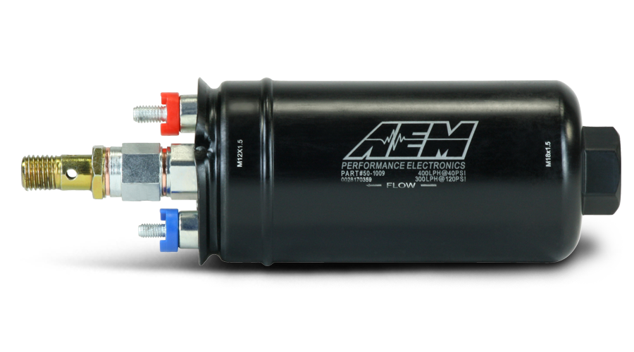 AEM 400LPH (Metric) Inline High Flow Fuel Pump