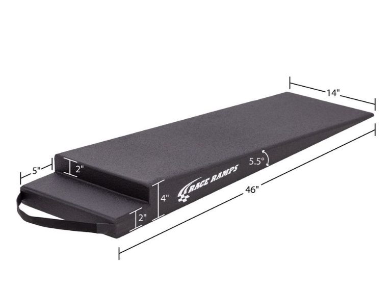 4" H TRAILER RAMP - 5.5 DEGREE APPROACH ANGLE
