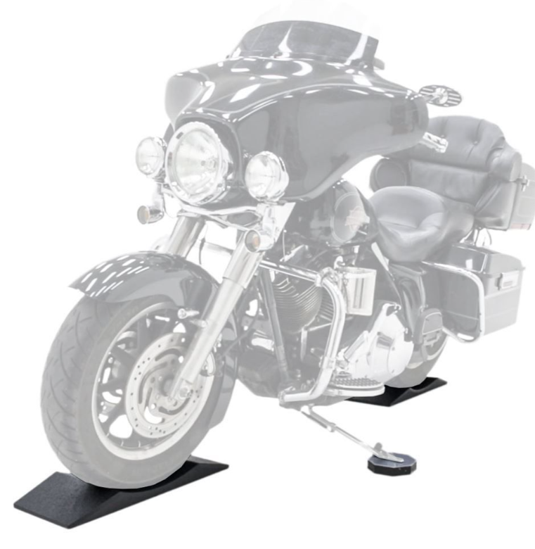 BLACK WIDOW FLATSTOPPERS MOTORCYCLE STORAGE RAMPS