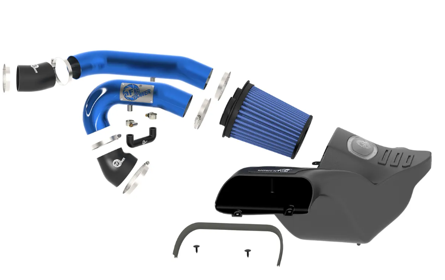 Momentum XP 'Alpha Raptor' Cold Air Intake System - Blue w/Pro 5R Filter Media