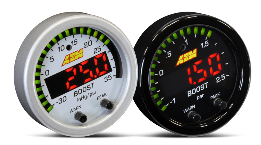 X-Series Boost Pressure Display Gauge