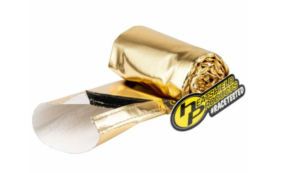 COLD-GOLD™ SLEEVE - GOLD HEAT SHIELD SLEEVE WITH HOOK AND LOOP