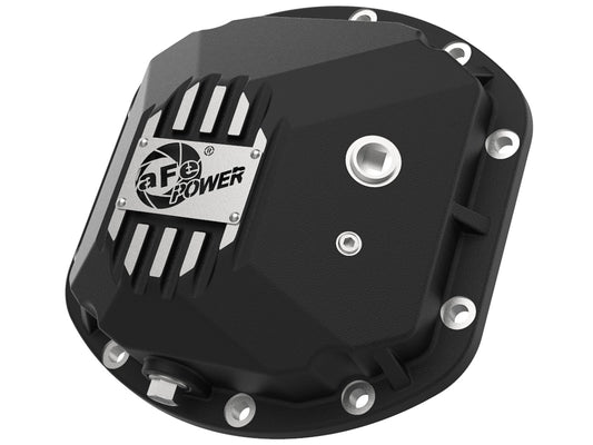 Street Series Front Differential Cover Black w/ Machined Fins