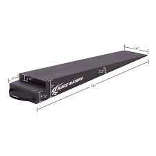 7" H TILT TRAILER RAMP – 5.5 DEGREE APPROACH ANGLE