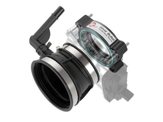 Silver Bullet Throttle Body Spacer Black