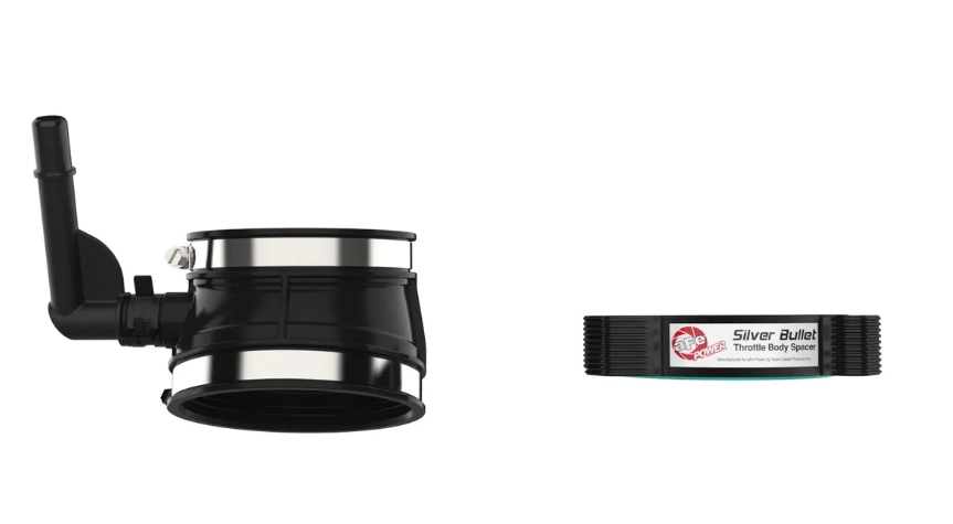 Silver Bullet Throttle Body Spacer Black
