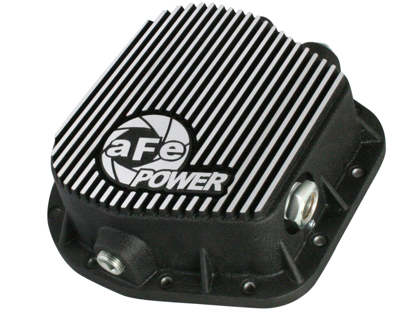 Rear Differential Cover, Machined Fins; Pro Series