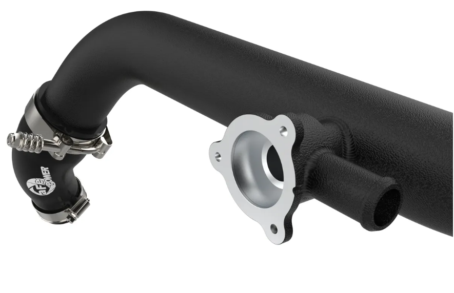 BladeRunner Aluminum Hot and Cold Charge Pipe Kit Black