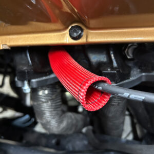 SPARK PLUG BOOT HEAT SHIELD - BLACK