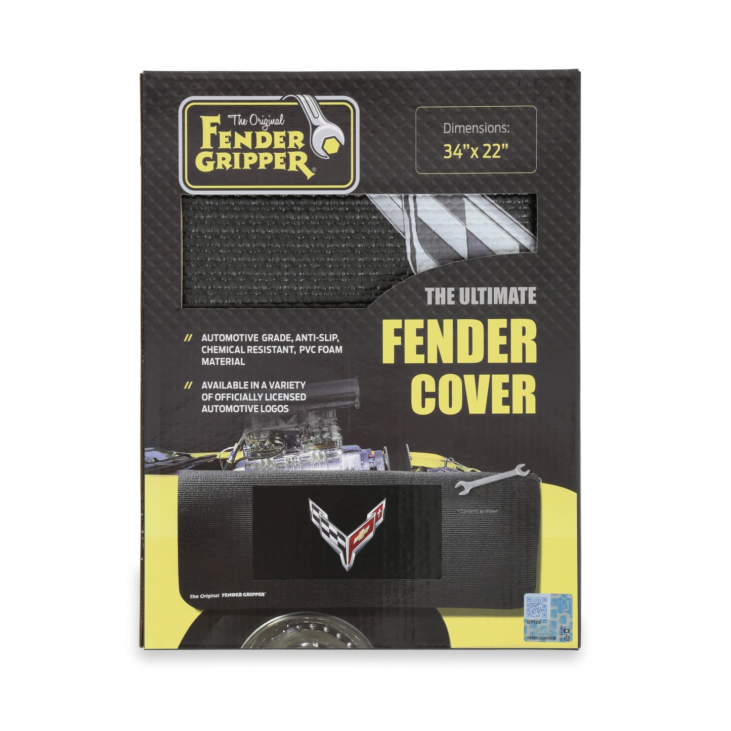 FENDER GRIPPER CORVETTE C8 FLAG