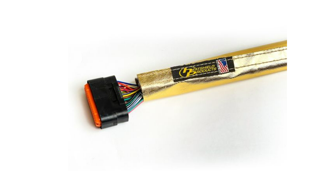 COLD-GOLD™ SLEEVE - GOLD HEAT SHIELD SLEEVE WITH HOOK AND LOOP
