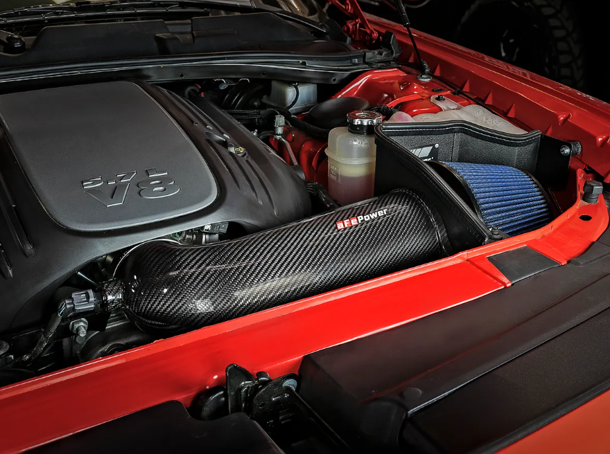 Track Series Carbon Fiber Cold Air Intake System w/Pro 5R Filter Media