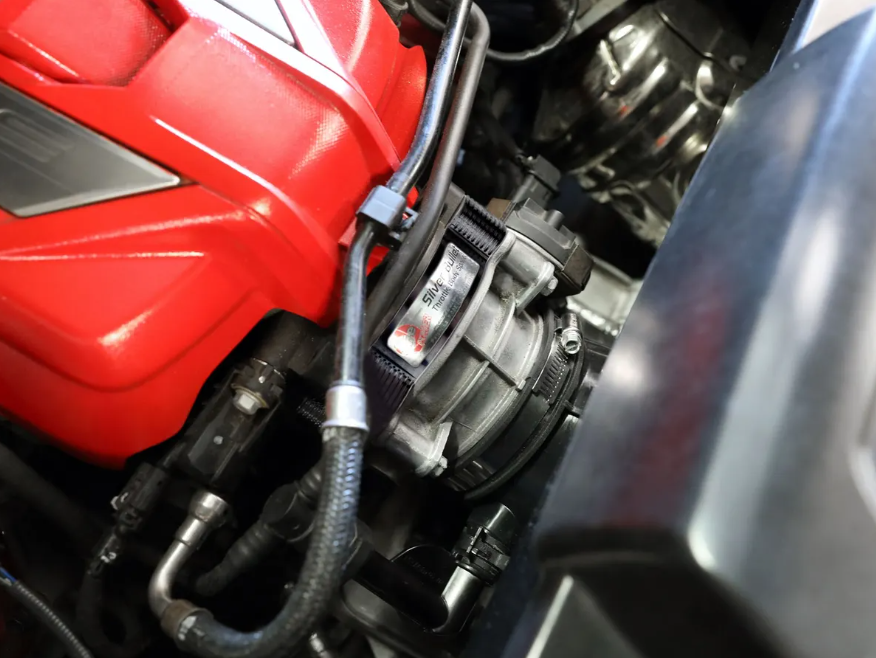 Silver Bullet Throttle Body Spacer Black