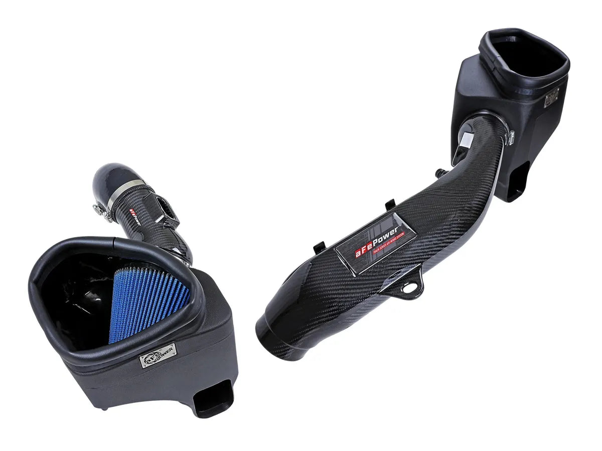 Track Series Carbon Fiber Cold Air Intake System w/Pro 5R Filters