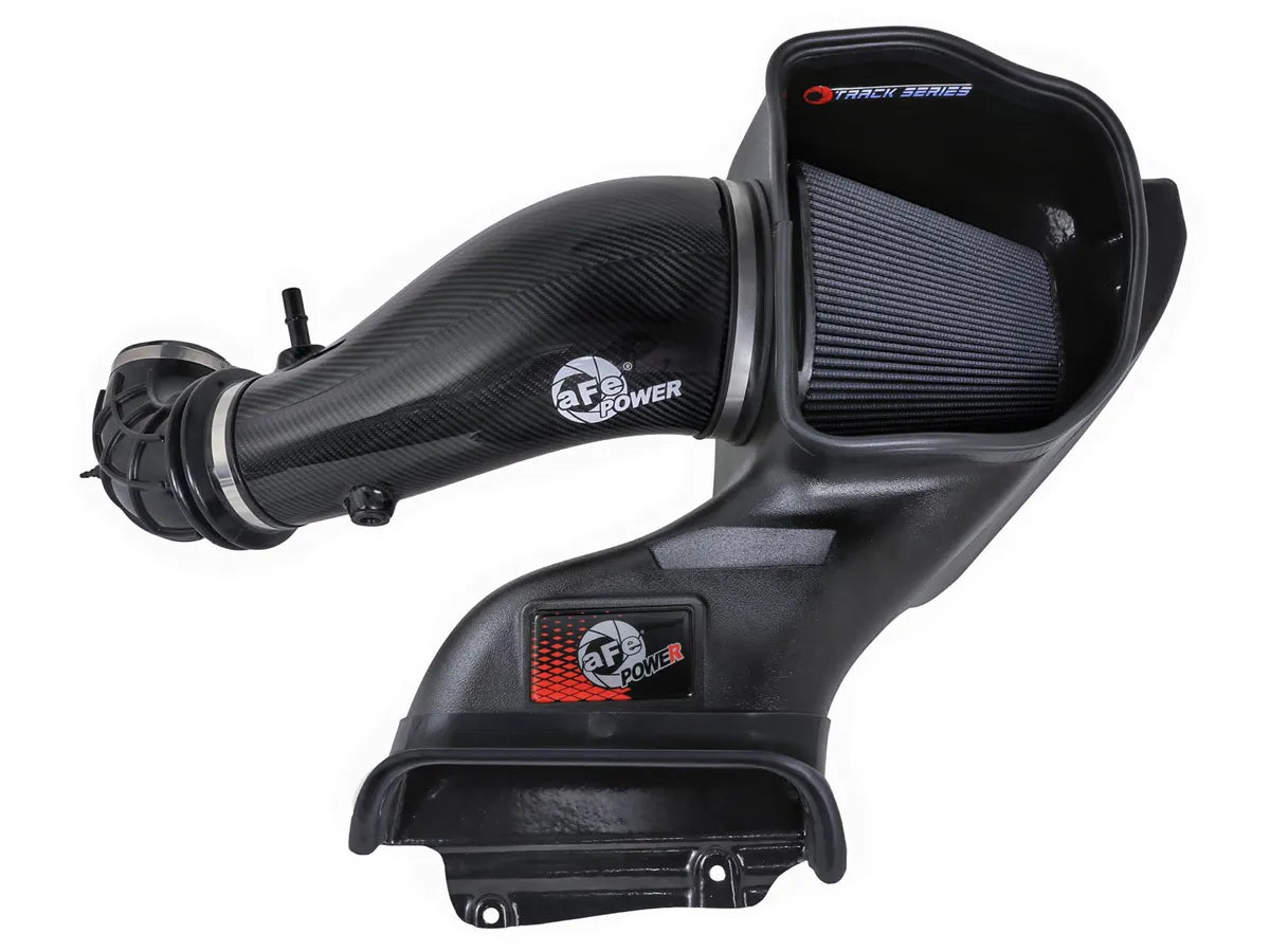Track Series Carbon Fiber Cold Air Intake System w/ Black Pro 5R Filter