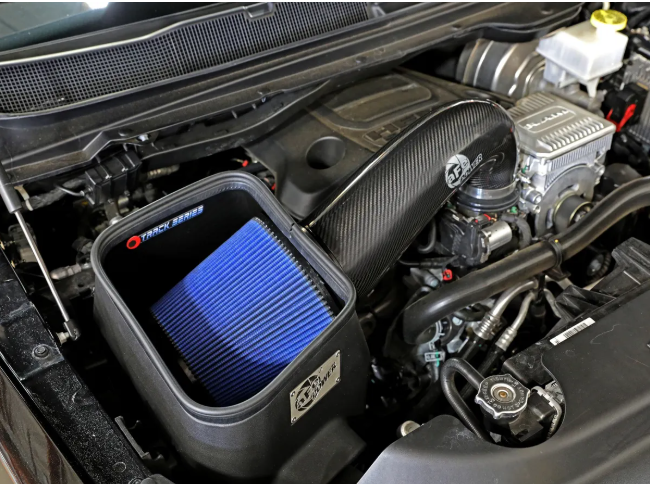 Track Series Carbon Fiber Cold Air Intake System w/Pro 5R Filter