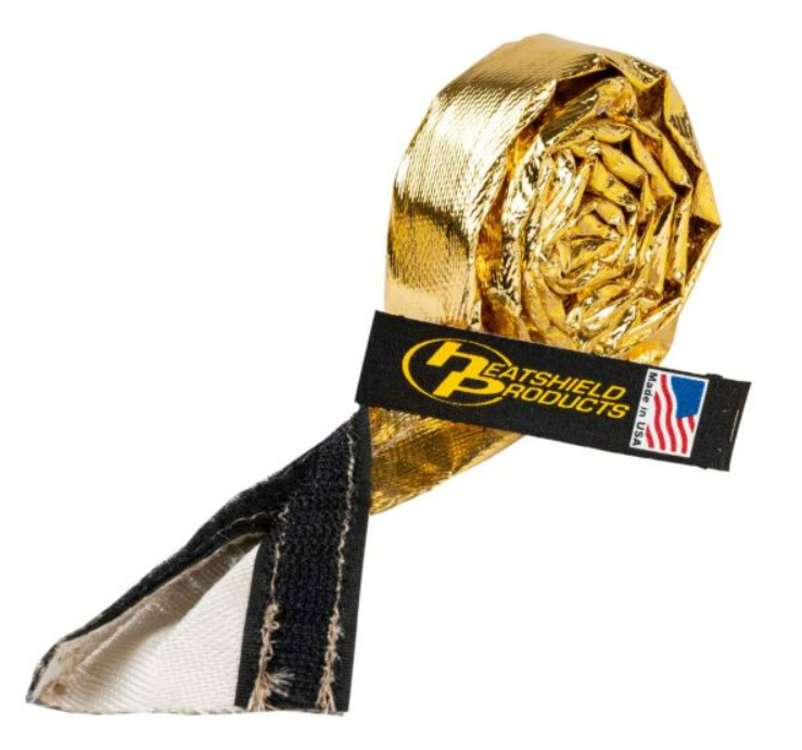 COLD-GOLD™ SLEEVE - GOLD HEAT SHIELD SLEEVE WITH HOOK AND LOOP