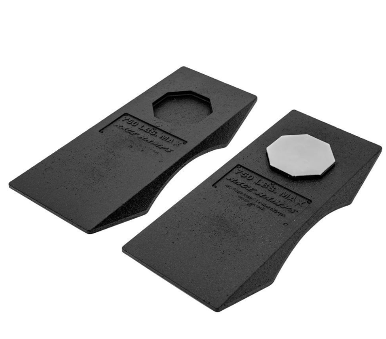 BLACK WIDOW FLATSTOPPERS MOTORCYCLE STORAGE RAMPS