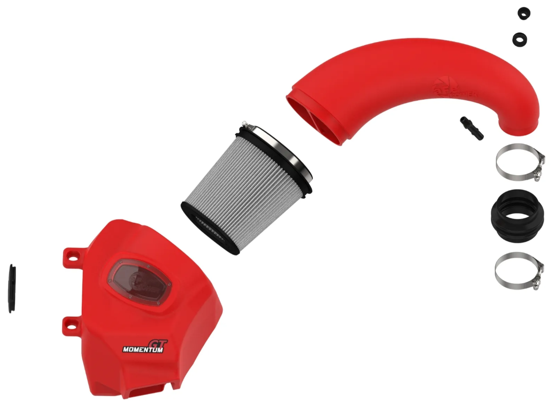Momentum GT Red Edition Cold Air Intake System w/ Pro DRY S Filter