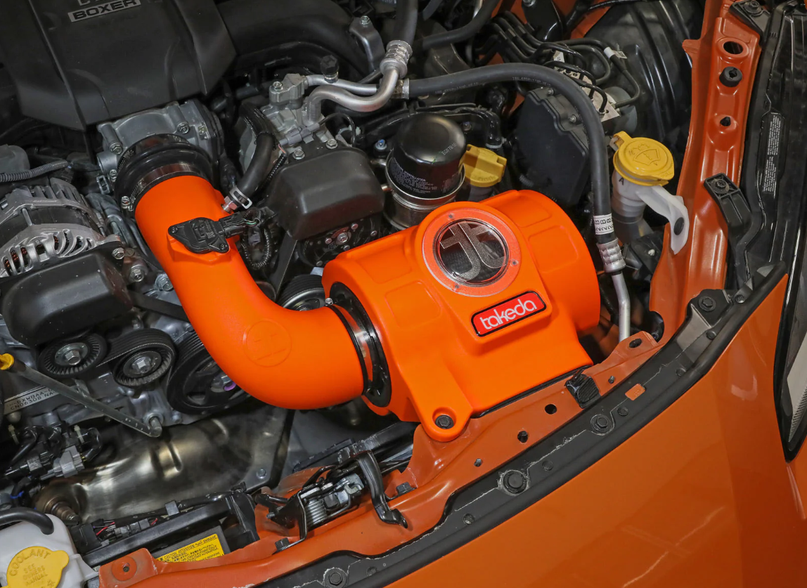 Takeda Momentum Orange Edition Cold Air Intake System w/ Black Pro 5R Filter