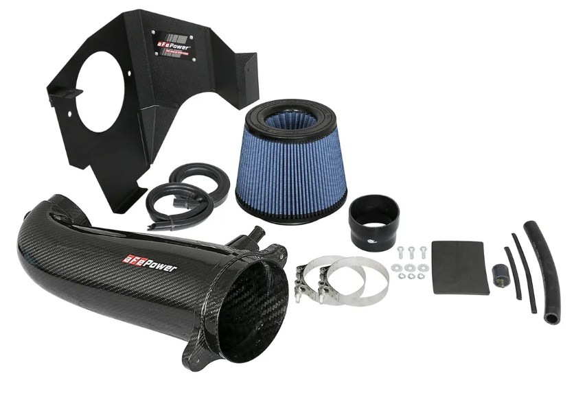 Track Series Carbon Fiber Cold Air Intake System w/Pro 5R Filter Media