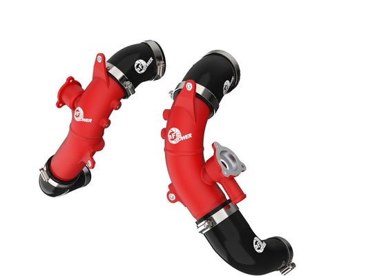 BladeRunner 2.5 IN Aluminum Hot Charge Pipe Red