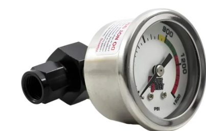 Luminescent Nitrous Pressure Gauge & 4 AN Manifold