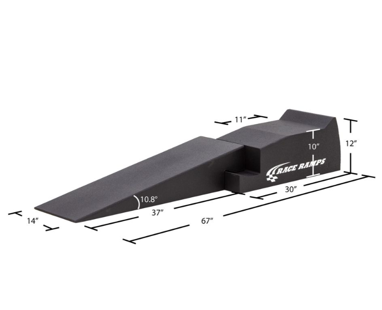 67" XT TWO PIECE RACE RAMPS - 10.8 DEGREE APPROACH ANGLE