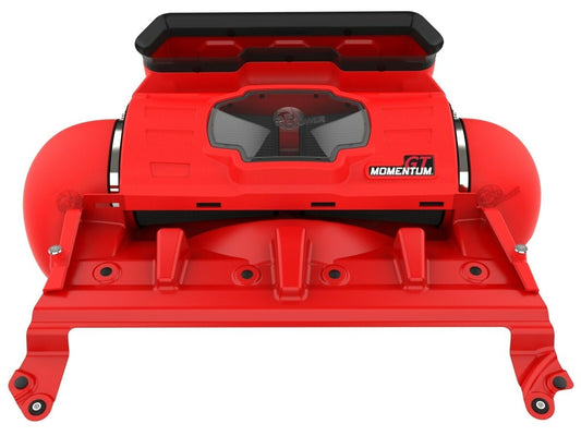 Momentum GT Cold Air Intake System in Raising Hell Red w/ Black Pro 5R Filters