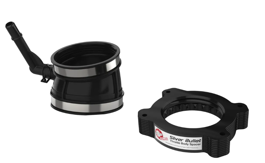 Silver Bullet Throttle Body Spacer Black