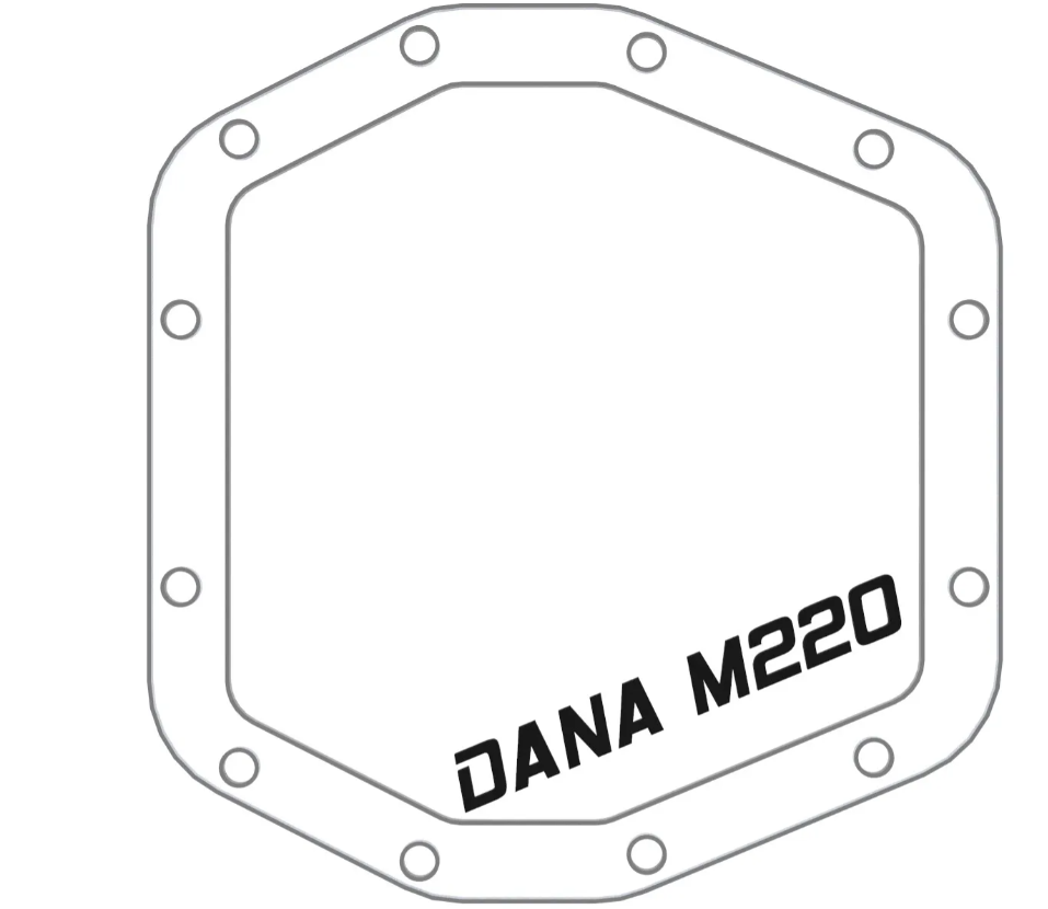 Pro Series Rear Differential Cover Black w/ Machined Fins