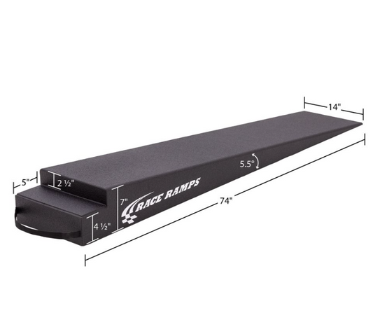 7" H TRAILER RAMP - 5.5 DEGREE APPROACH ANGLE