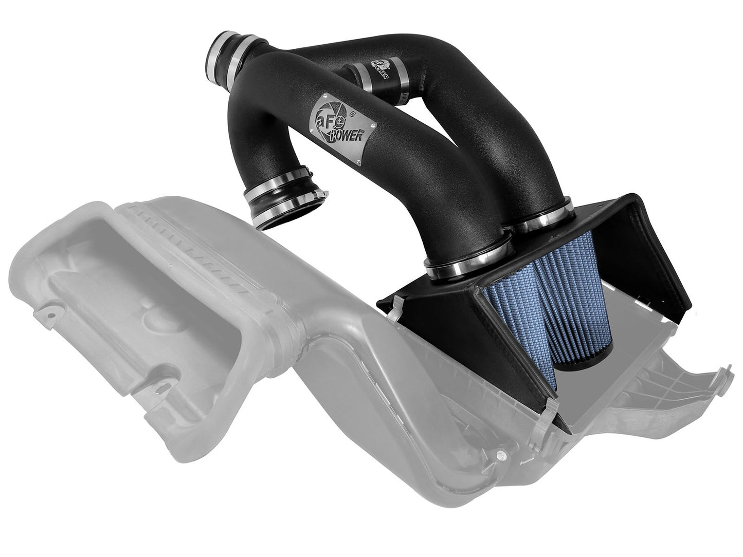 Magnum FORCE Stage-2 Dual 3-1/2 IN Cold Air Intake System w/Pro 5R Filter