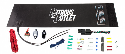 X-Series Nitrous Bottle Heater with Installation Accessories For 10/12/15lb Bottles