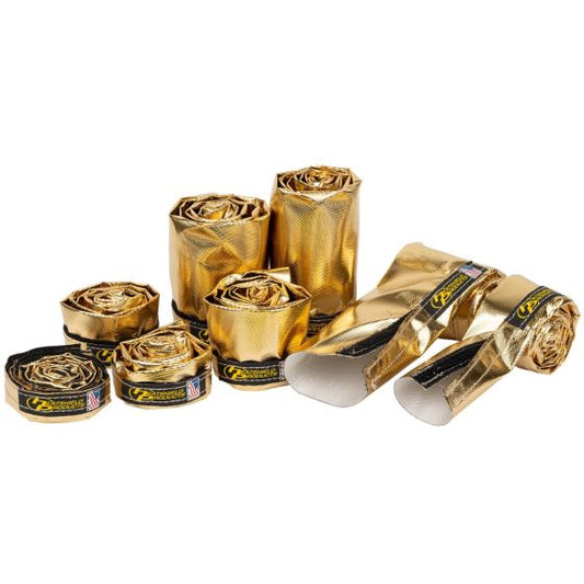 COLD-GOLD™ SLEEVE - GOLD HEAT SHIELD SLEEVE WITH HOOK AND LOOP