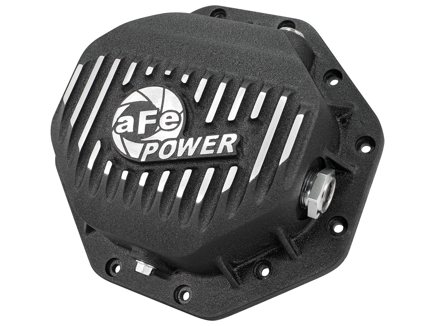 Rear Differential Cover, Machined Fins; Pro Series