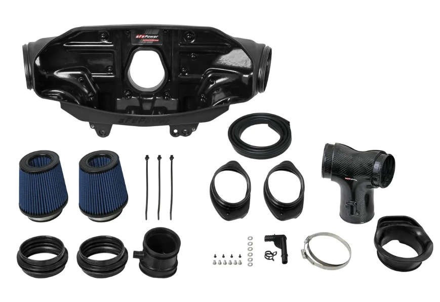 Track Series Carbon Fiber Cold Air Intake System w/Pro 5R Filters