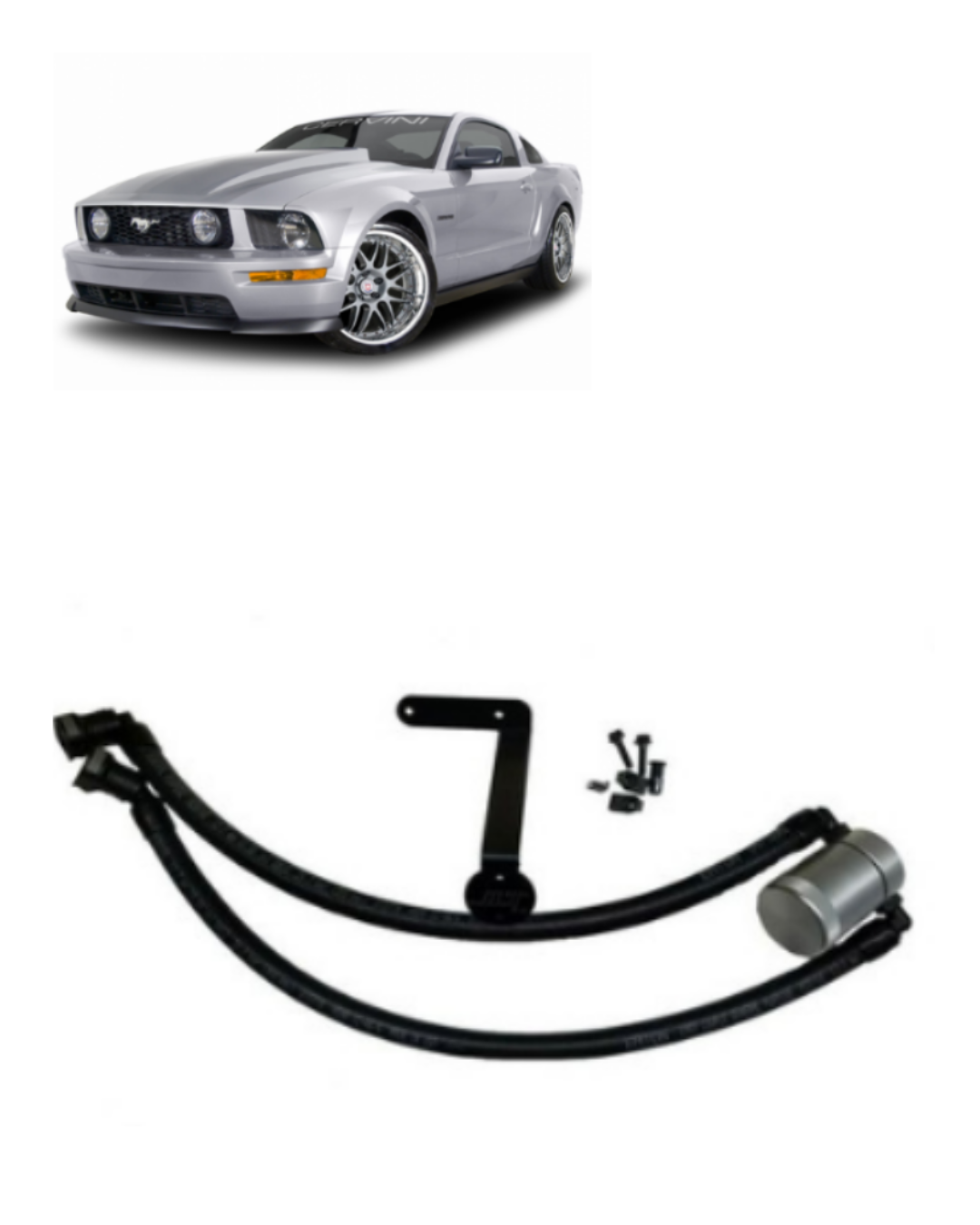 J&L Oil Separator (Mustang V8 2005-2009)