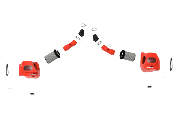 Momentum GT Red Edition Cold Air Intake System w/ Pro DRY S Filters