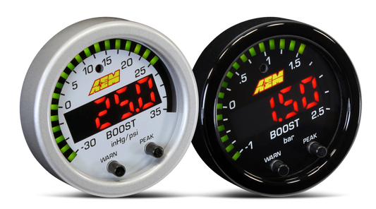 X-Series Boost Pressure Display Gauge