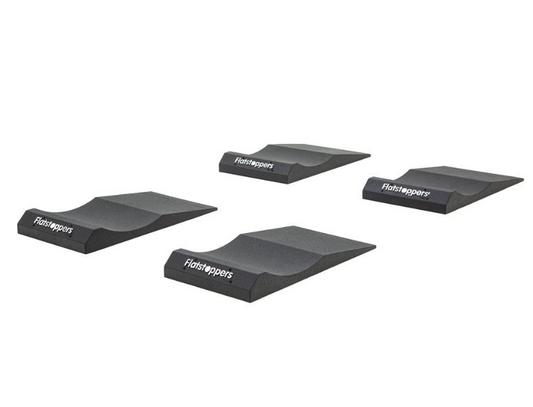 16" W SUPERCAR FLATSTOPPERS CAR STORAGE RAMPS - 4 PACK