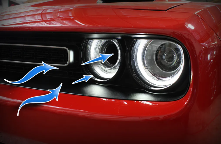 Dynamic Air Scoop (D.A.S.)