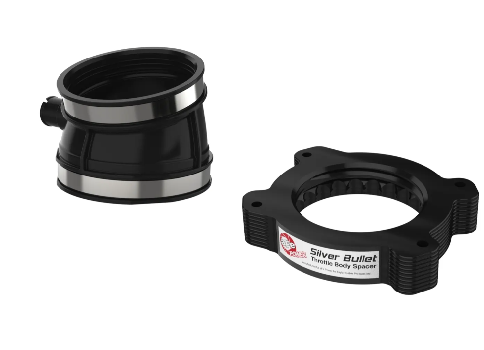 Silver Bullet Throttle Body Spacer Black